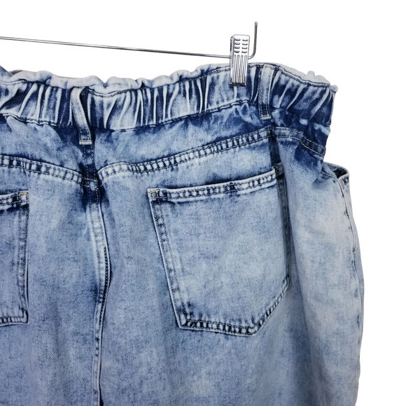 *NEW* CITY CHIC Cali Denim Skirt Light Denim Size 24 NWT - Picture 6 of 9